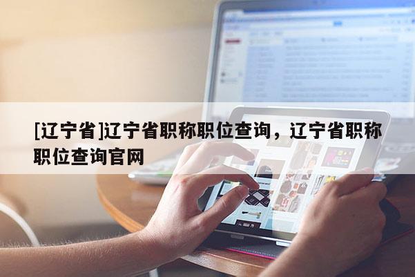 [辽宁省]辽宁省职称职位查询，辽宁省职称职位查询官网