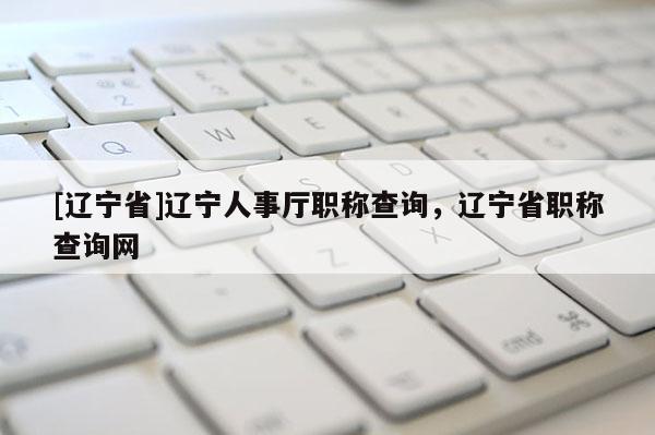 [辽宁省]辽宁人事厅职称查询，辽宁省职称查询网