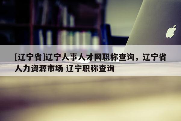 [辽宁省]辽宁人事人才网职称查询，辽宁省人力资源市场 辽宁职称查询