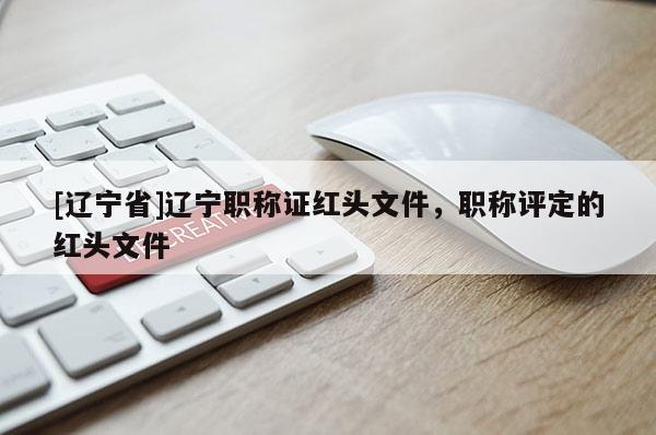 [辽宁省]辽宁职称证红头文件，职称评定的红头文件