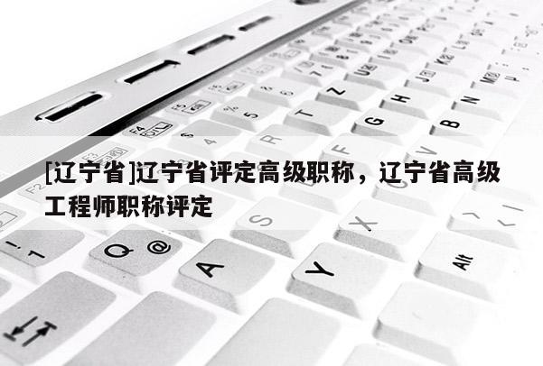 [辽宁省]辽宁省评定高级职称，辽宁省高级工程师职称评定