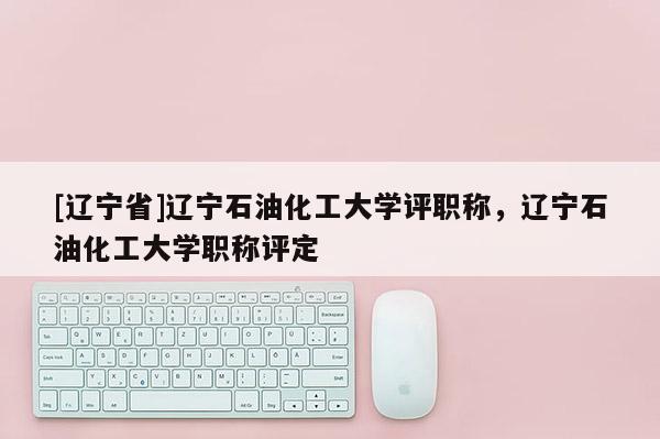 [辽宁省]辽宁石油化工大学评职称，辽宁石油化工大学职称评定