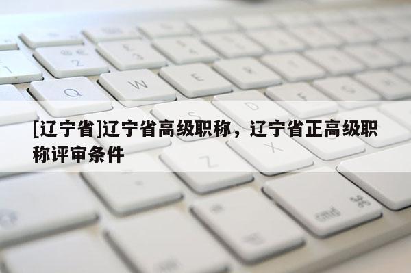 [辽宁省]辽宁省高级职称，辽宁省正高级职称评审条件